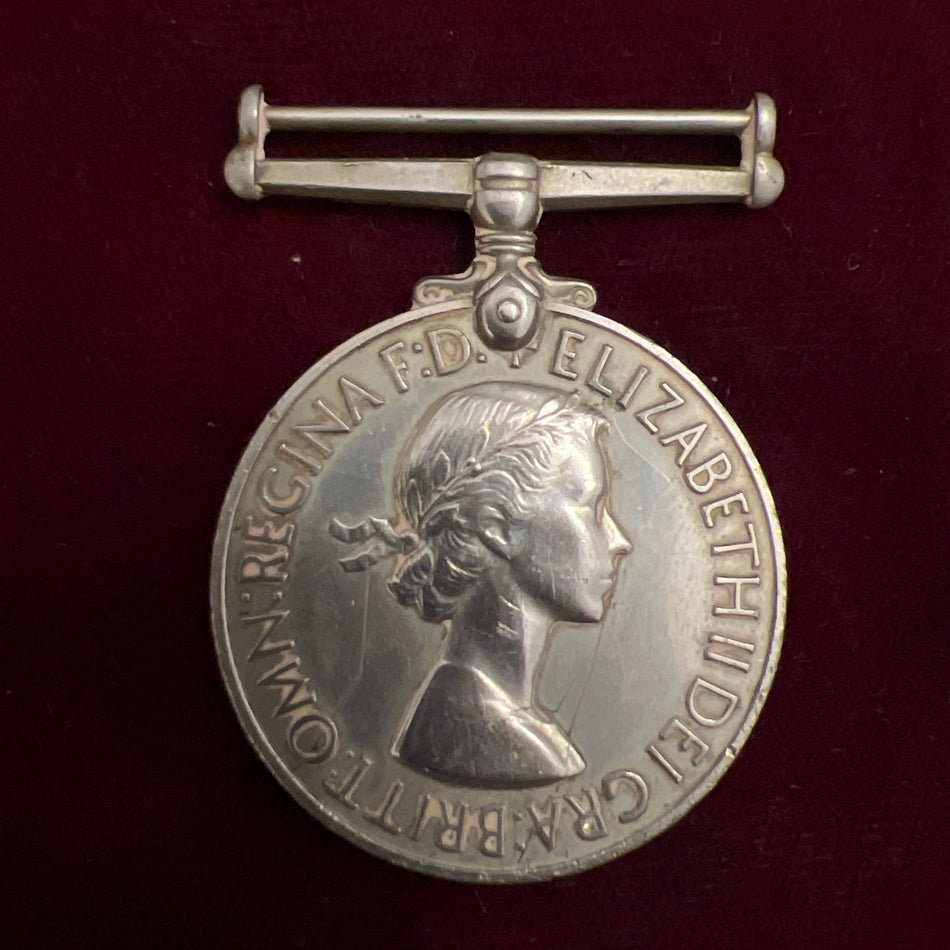 Korea Medal to D/SSX 860109 Able Seaman T. J. Trow, Royal Navy