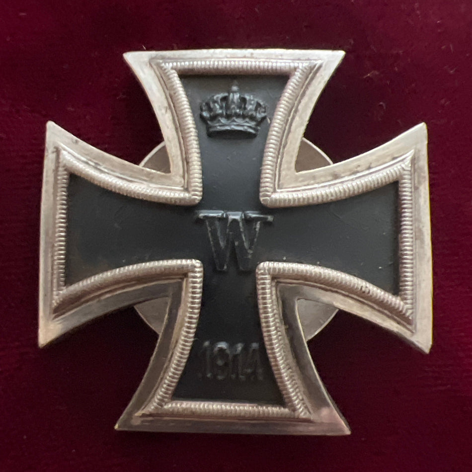 Imperial Germany, Iron Cross 1914-18, 1st Class, convex screw-back type