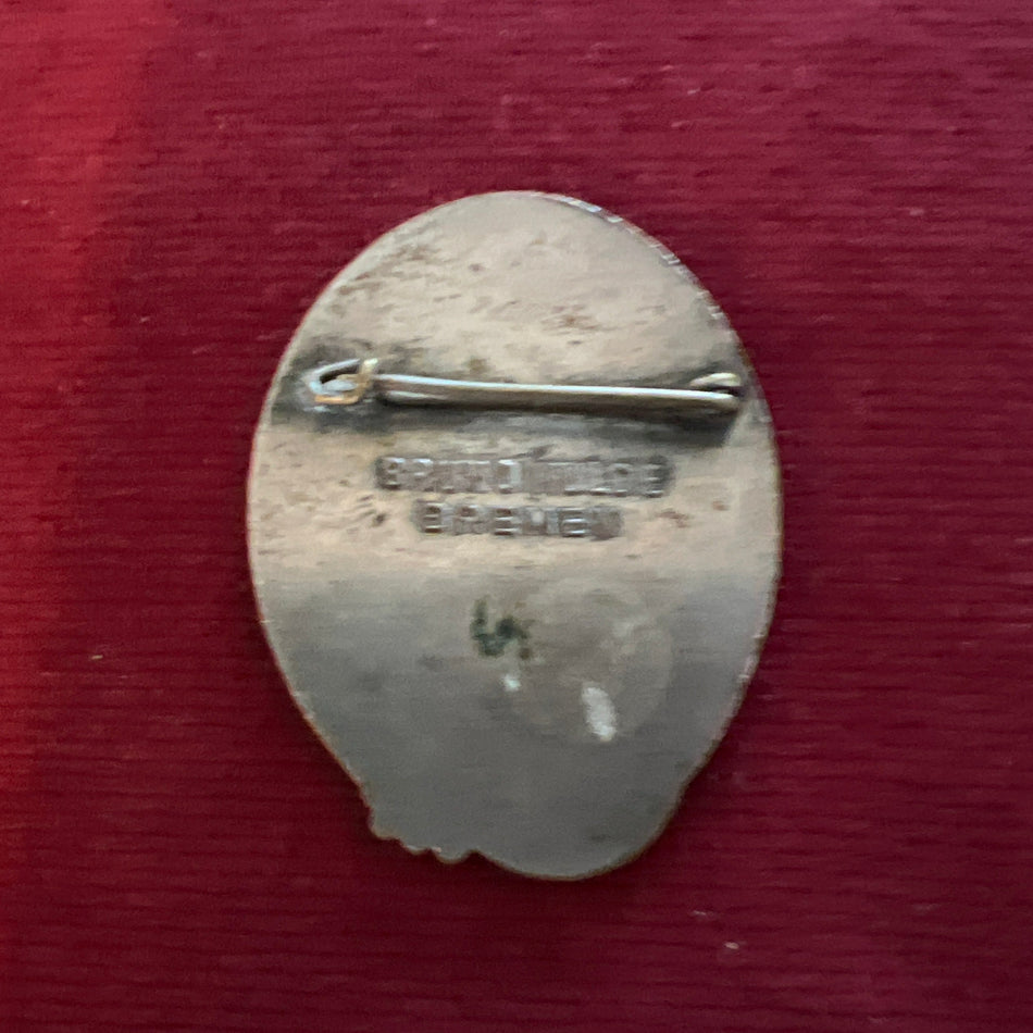 Nazi Germany, rally badge, Bremen, 6-7 June 1936