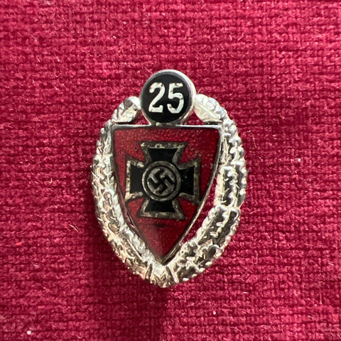 Nazi Germany, Veteran's 25 years Long Service Badge