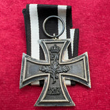 Germany, Iron Cross, 1914-18, maker marked no.65 on ring