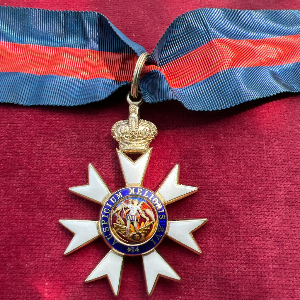 Order of St Michael & St George, companion class, silver gilt, a nice example