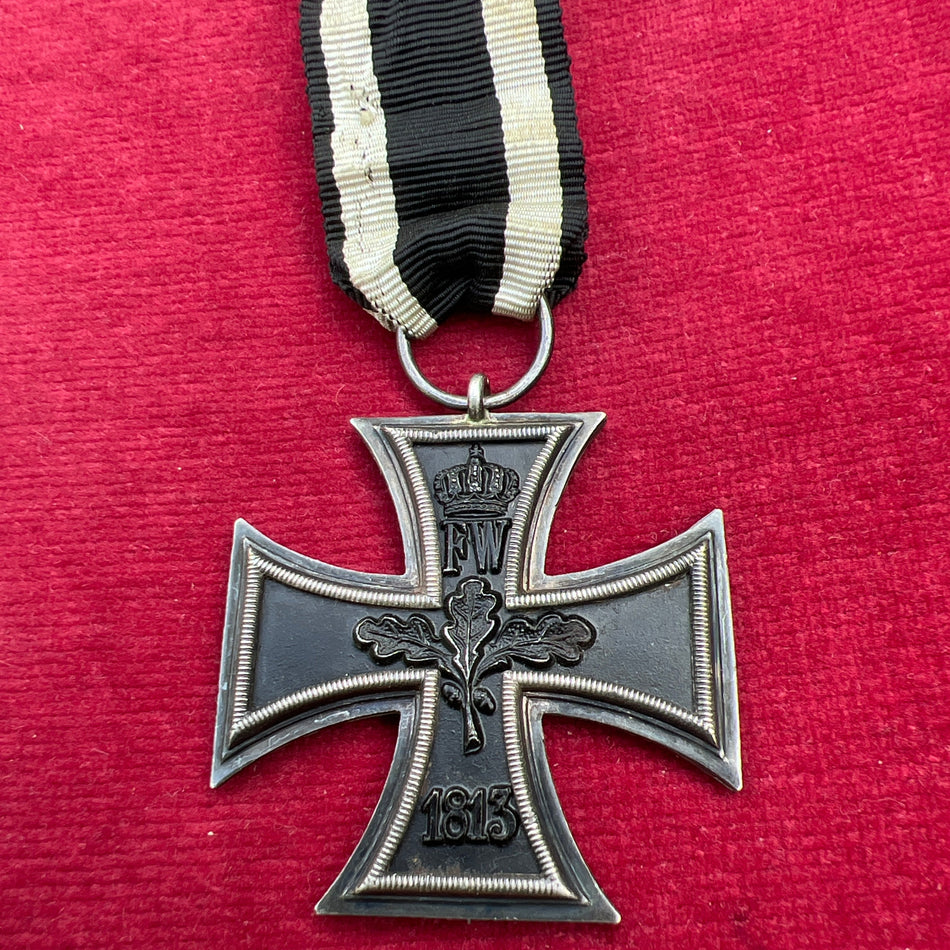 Germany, Iron Cross 1914-18, maker marked W.H. on ring