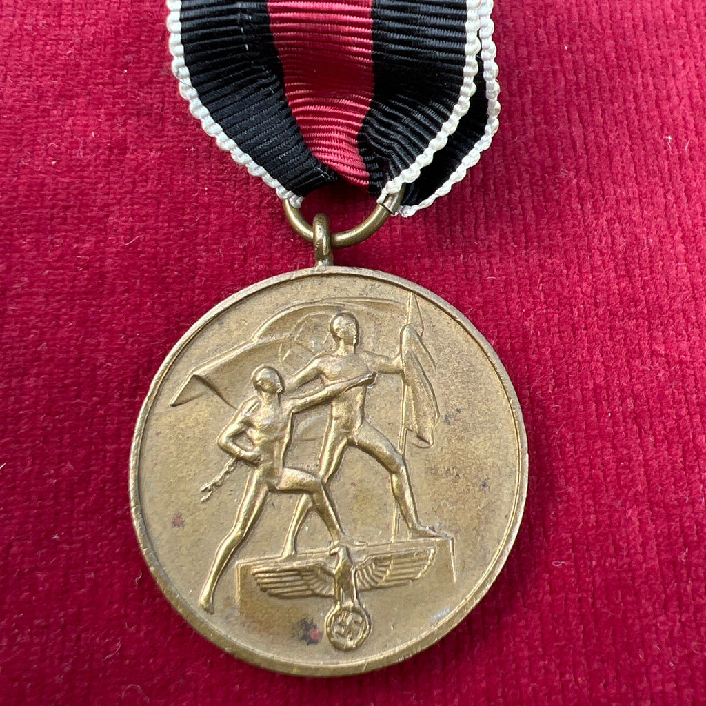 Nazi Germany, Entry into Czechoslovakia Medal, 1 October 1938