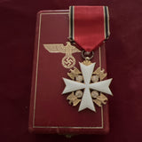 Nazi Germany, Order of Merit of the German Eagle, officer class, in original leather case, fine example