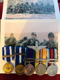 Group of 5 to 25076436 Private D. J. Deraphin, Para Regiment, Iraq & Afghanistan Medals, includes some photos