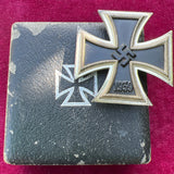 Nazi Germany, Iron Cross, maker marked number 4, in original case, a good example