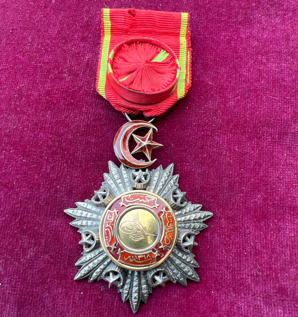 Turkey, Order of the Medjidie, 4th class, WWI period, a good example