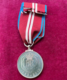 Queen Elizabeth II Diamond Jubilee Medal, 1952-2012, original issue