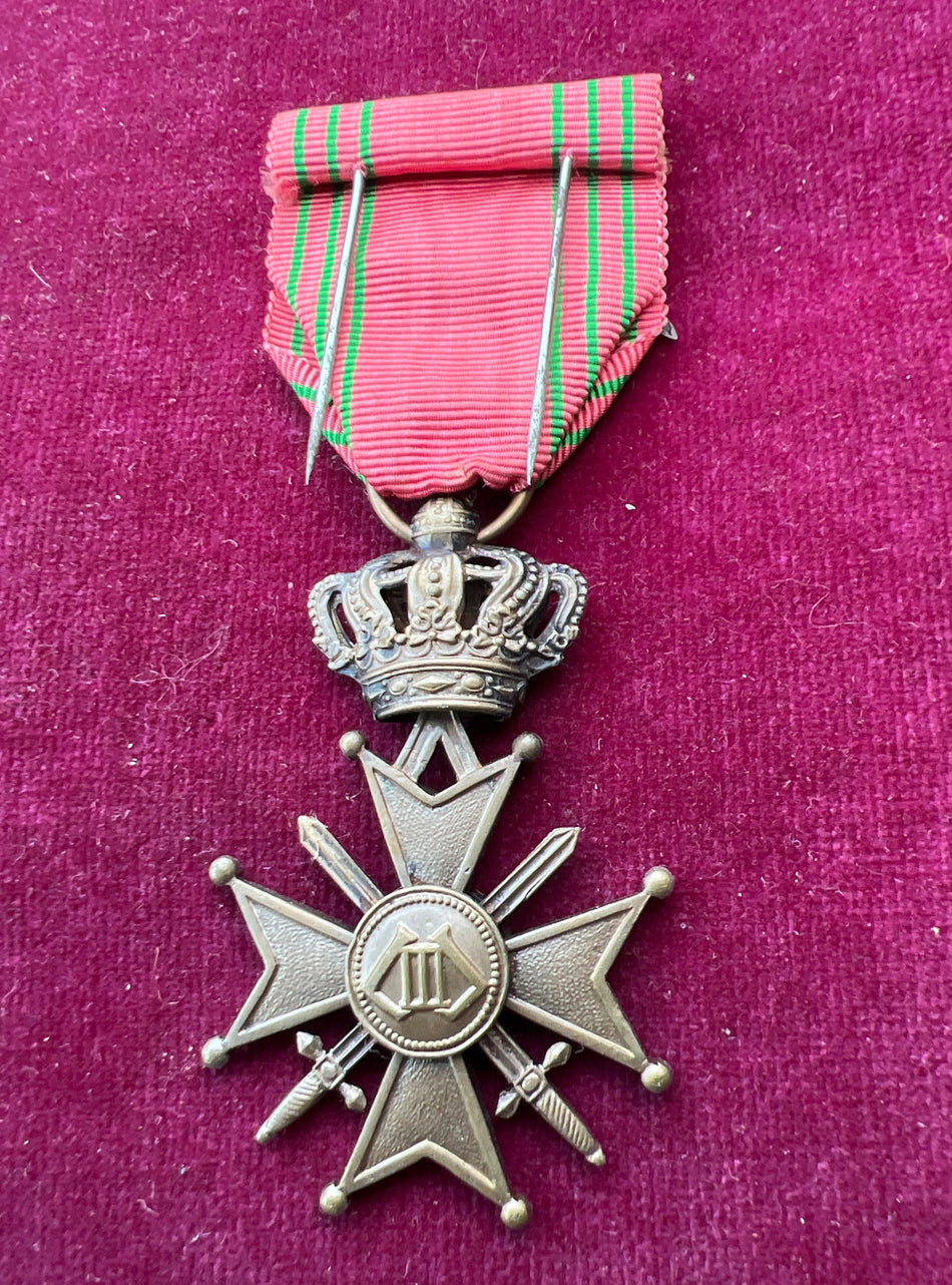 Belgium, War Cross, 1939-45, with palm