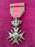 Belgium, War Cross, 1939-45, with palm