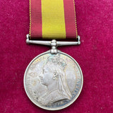 Afghanistan Medal 1878-80, no bar, to 634 Private J. Gooder, 2/15 Foot