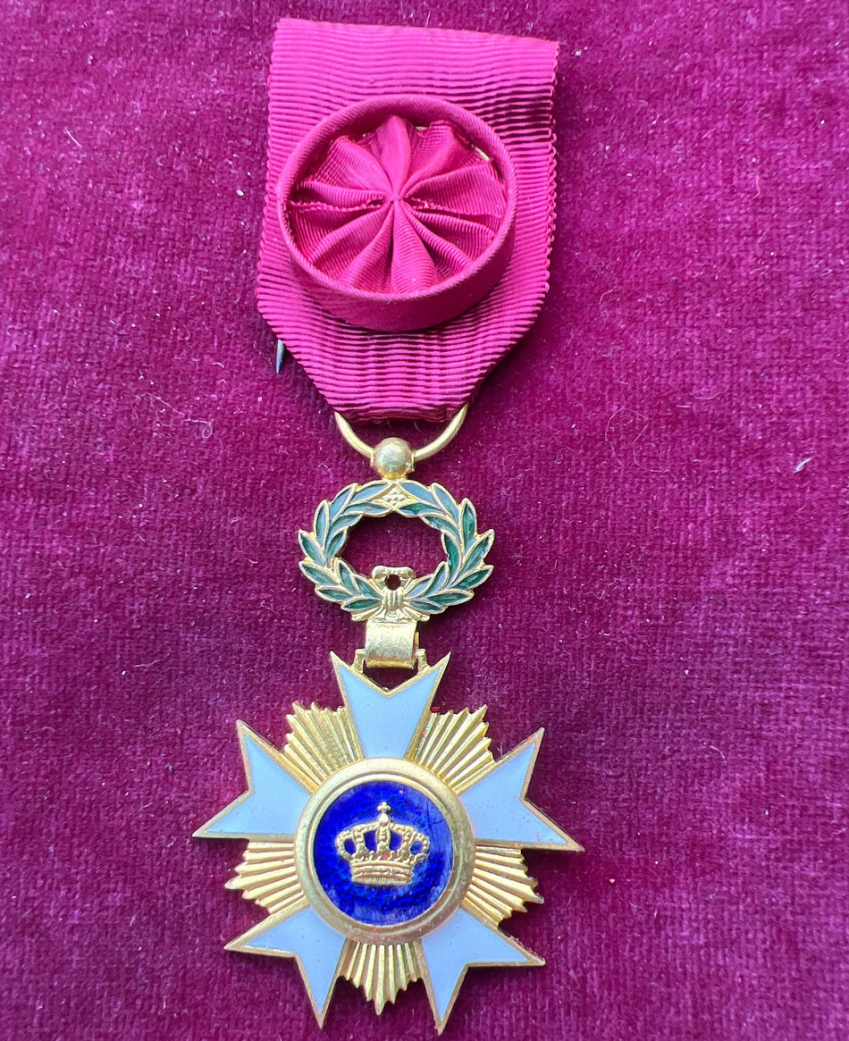 Belgium, Order of the Crown, officer class
