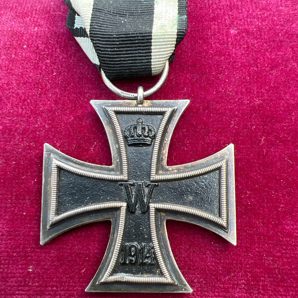 Germany, Iron Cross, maker marked on ring