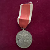Nazi Germany, Social Welfare Medal, 1939-45, late war