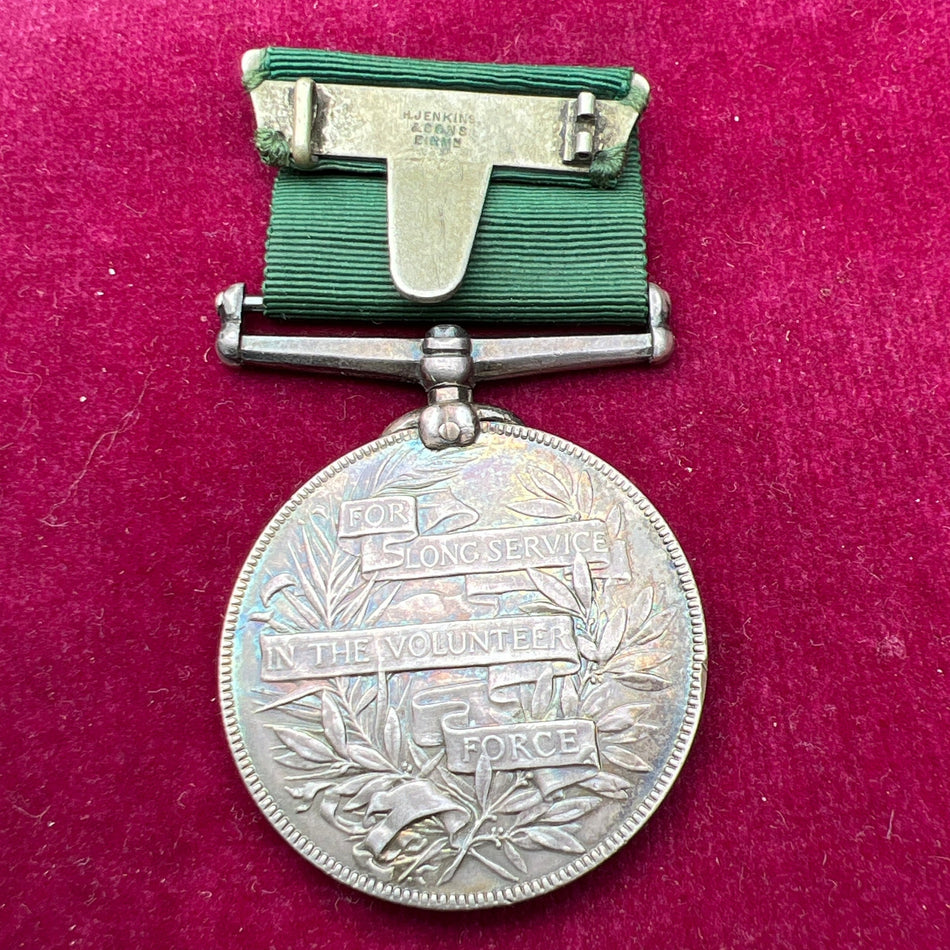 Volunteer Long Service Medal, Queen Victoria issue, to 4501 Private G. Bryne, 5th (Irish) Volunteer Liverpool Regiment, Queen Victoria issue