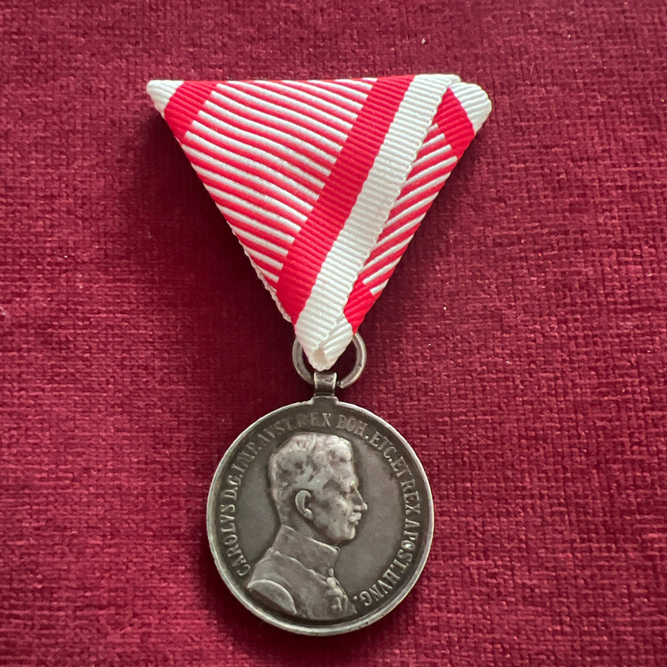 Austria, Bravery Medal, silver, Karl I 1916-18