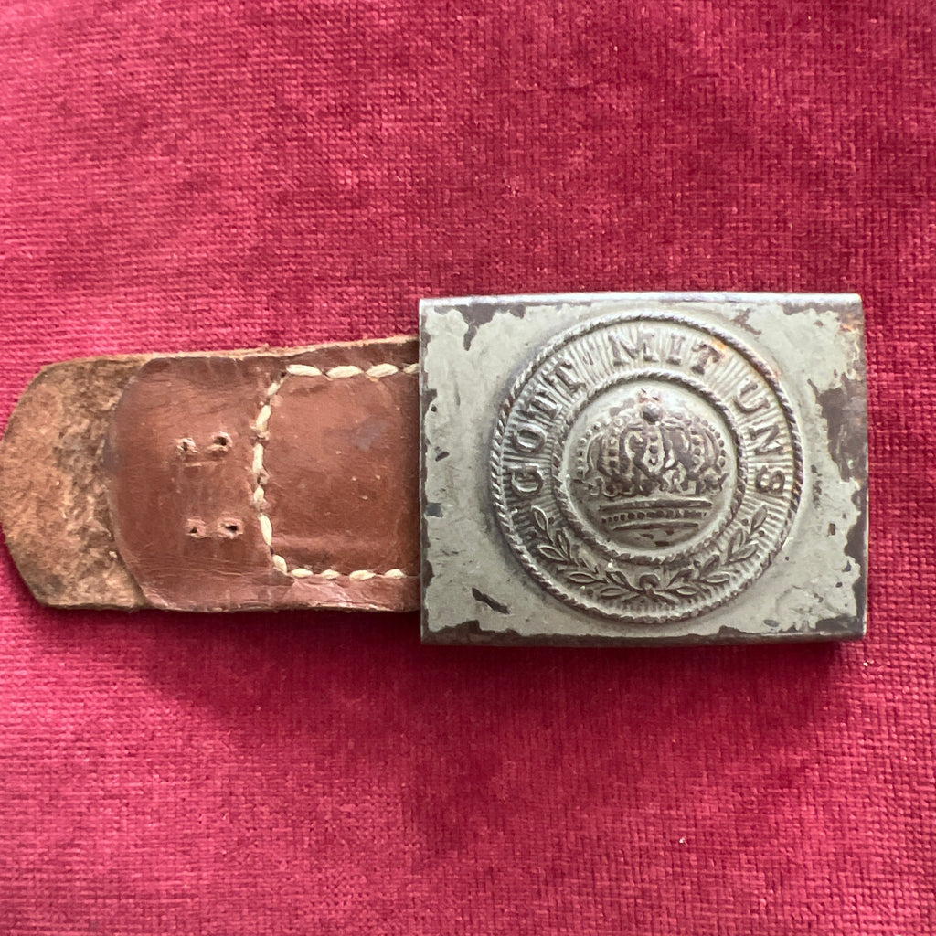 Imperial Germany Belt Buckle Dated 1918 A Good Example Imperial germany belt buckle dated 1918 a good example