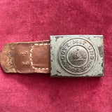 Imperial Germany, belt buckle, dated 1918, a good example