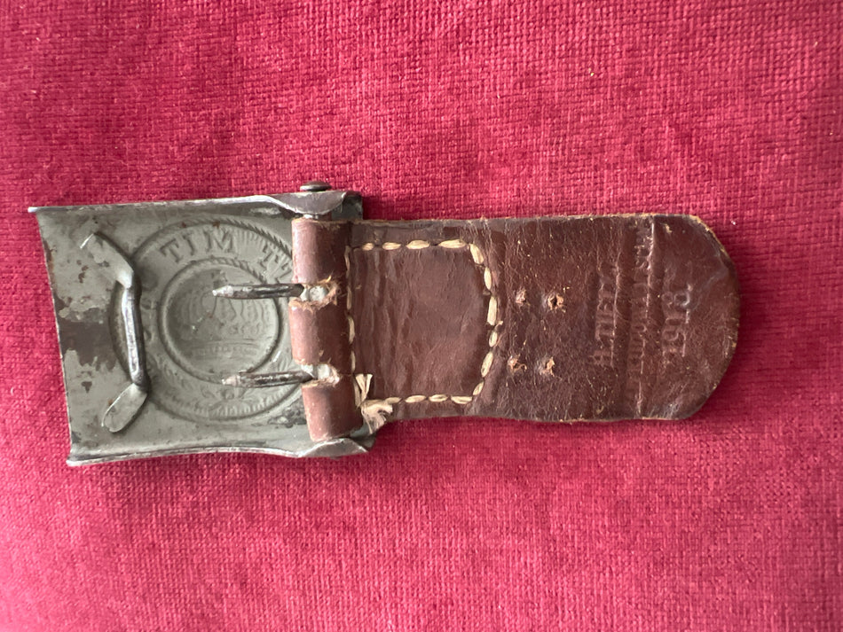 Imperial Germany, belt buckle, dated 1918, a good example