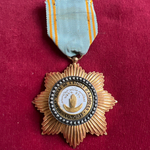 French Comoros, Order of the Star of Anjouan c.1960