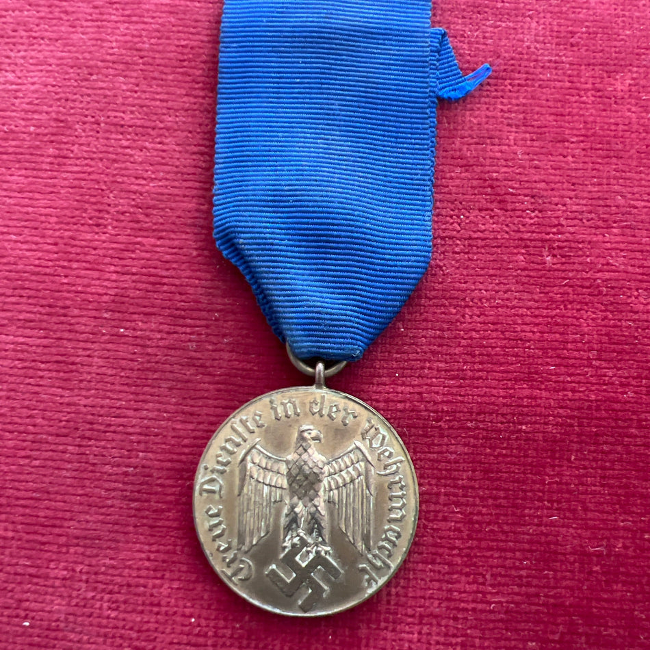 Nazi Germany, Armed Forces 12 Years Long Service Medal, some wear