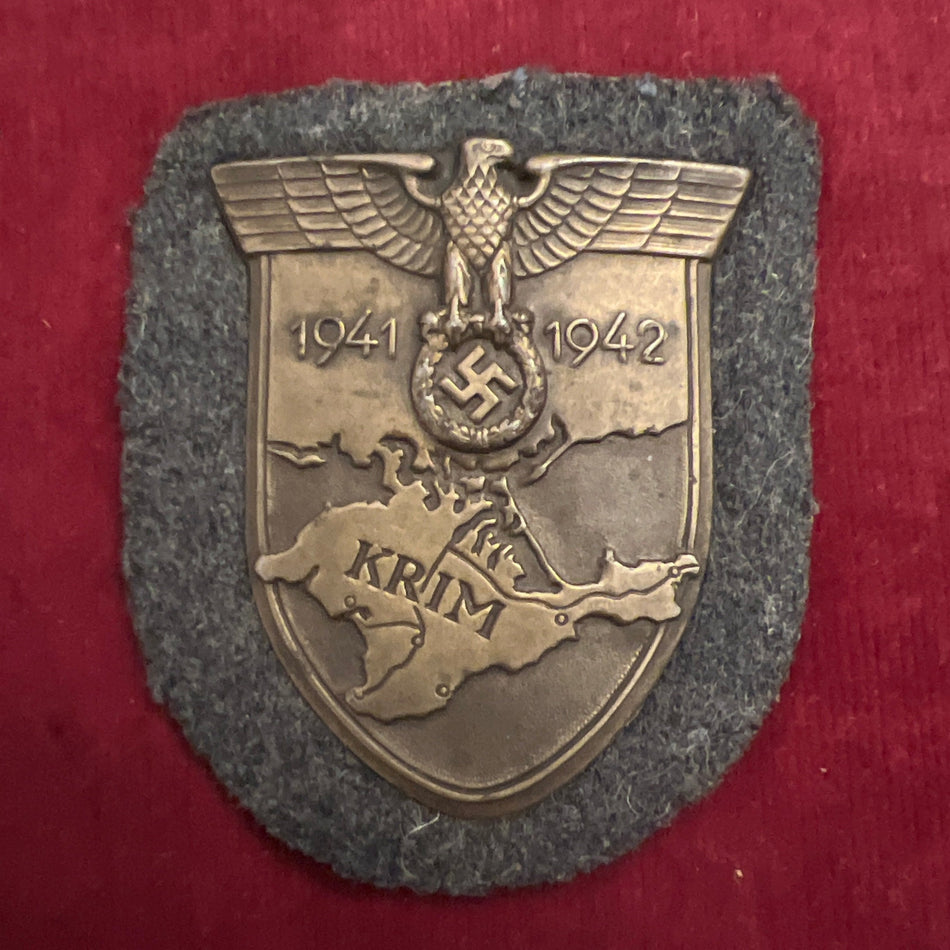 Nazi Germany, Krim Shield 1941-42, a good example with army back