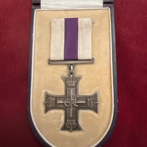 Military Cross, dated 1946, in case, a nice example