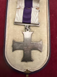 Military Cross awarded to Chaplain Captain of the Forces Rev Simon Hegarty, an Australian, he served for two years and was wounded, he was in charge of St Peters Malvern New South Wales, LG: 4/6/1917, includes a large file of research, an interesting item
