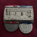 Nazi Germany, 4 Years Long Service Medal/ Entry into Austria 1938 pair