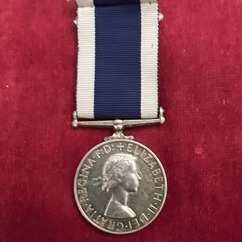 Naval Long Service & Good Conduct medal to MX.778158 R. C. Martin, A/C R.E.A. HMS Cambridge