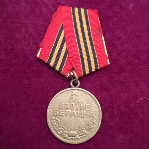 USSR, Medal for the Capture of Berlin, 2nd May 1945