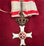 Malta, Order of Malta, civil, commander, silver gilt