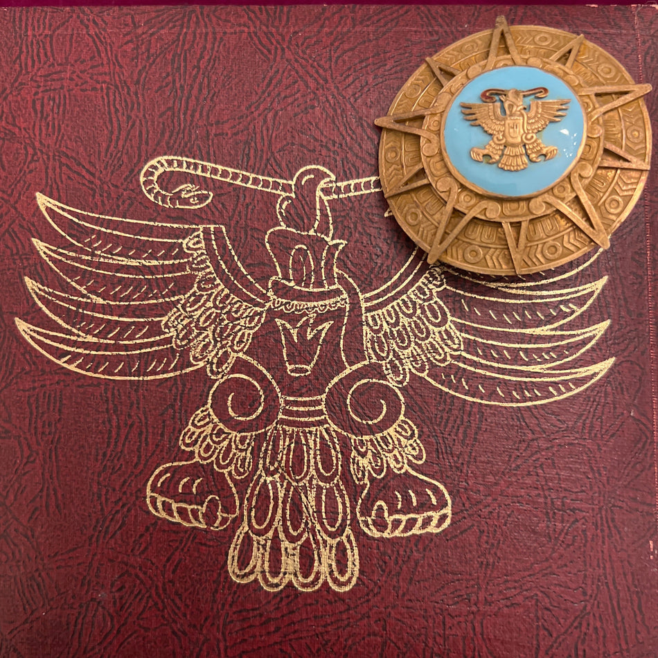 Mexico, Order of the Aztec Eagle, breast star with miniature & ribbon, in original case, scarce