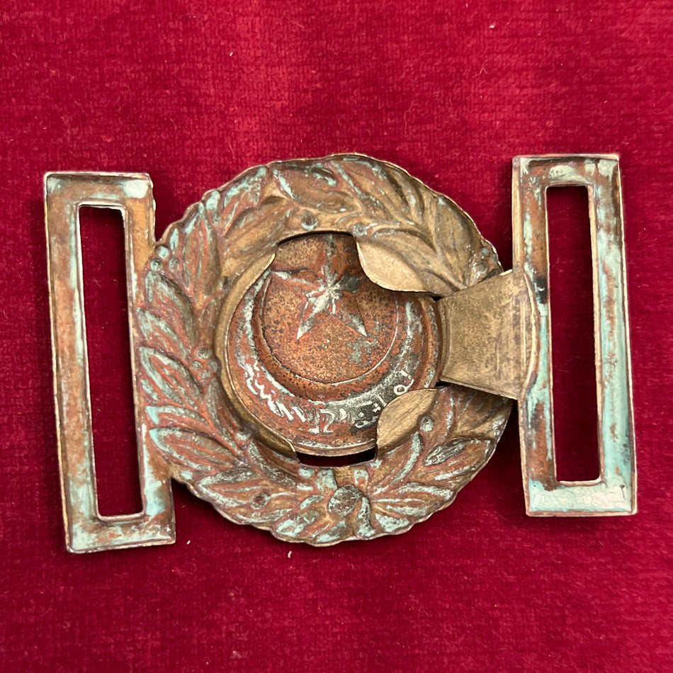 Turkey, WW1 belt buckle, 1914-18, officer, scarce