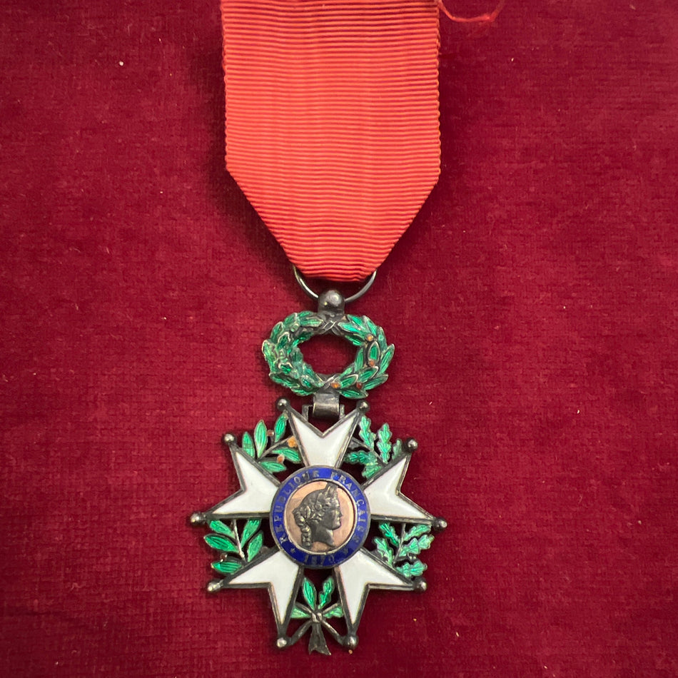 France, Legion of Honour, knight, 2 piece with gold centre