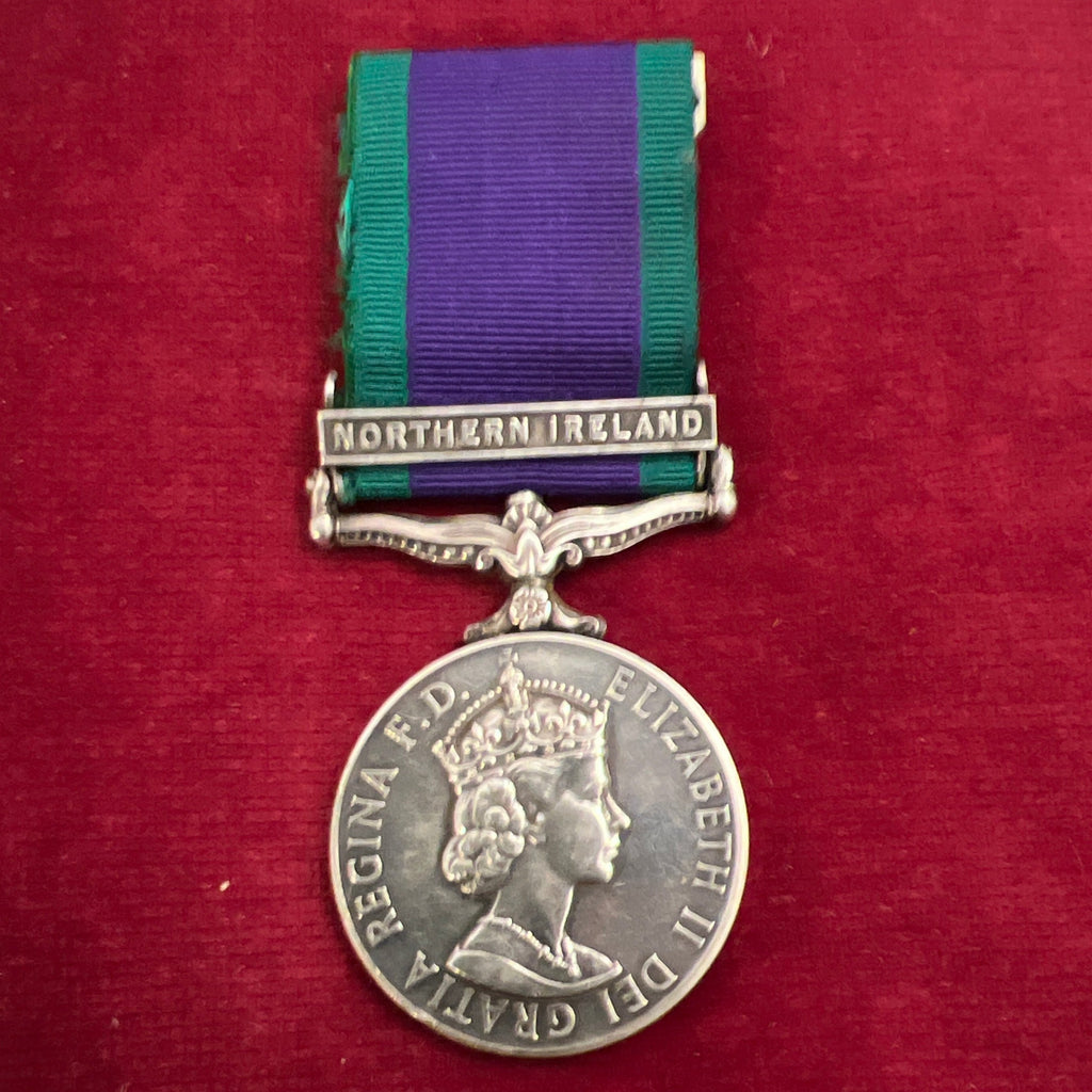 General Service Medal, Northern Ireland bar, to 24692616 Pte. C. J. Cable, Royal Anglican Regiment