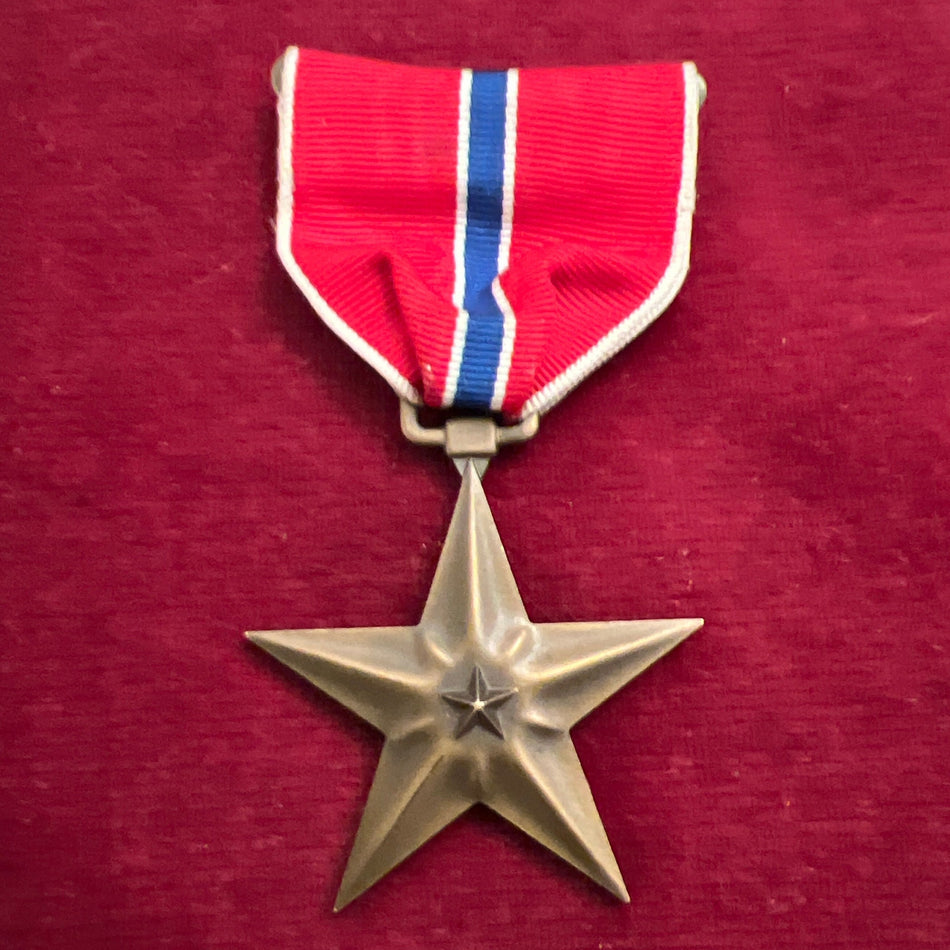 USA, Bronze Star, named to Joseph P. Daniel, WW2 type