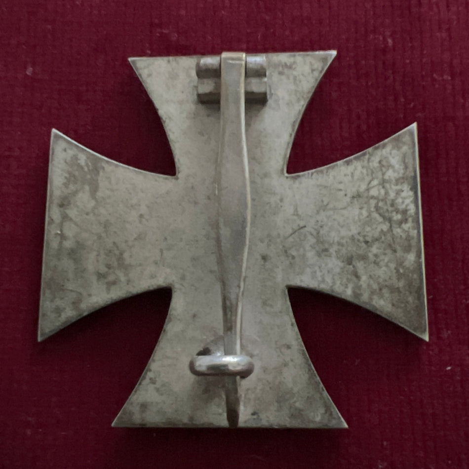 Nazi Germany, Iron Cross, 1st class, pin back, unmarked