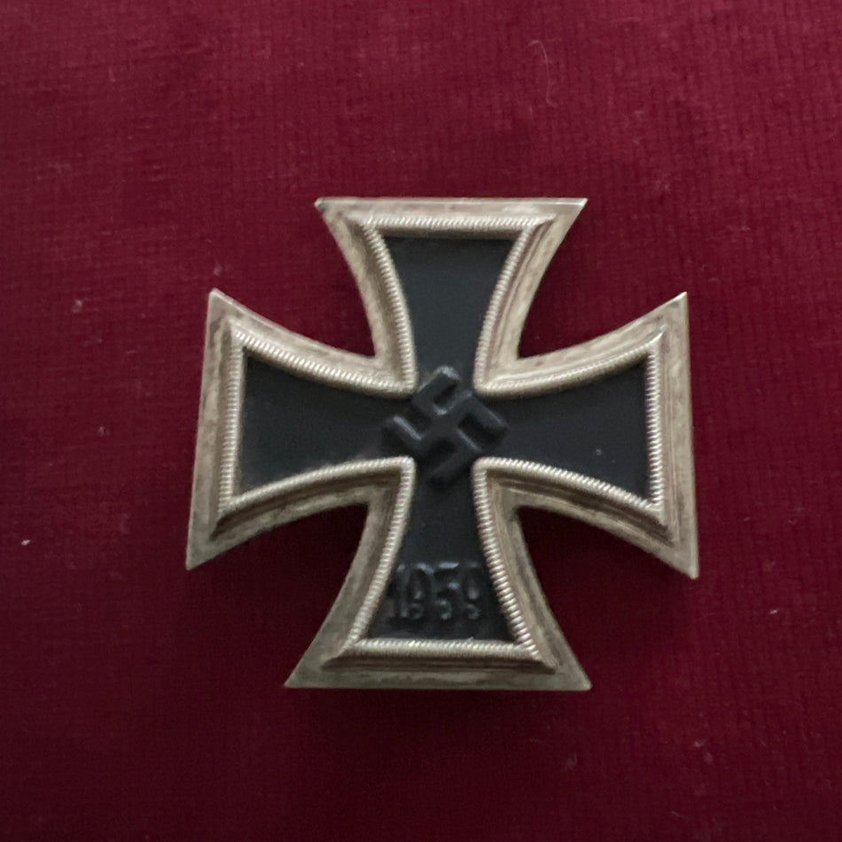 Nazi Germany, Iron Cross, 1st class, pin back, unmarked