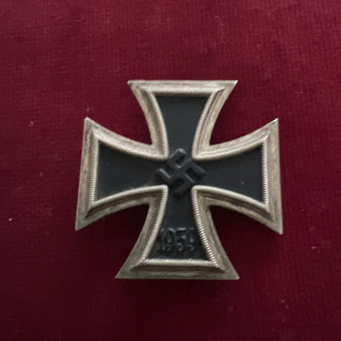 Nazi Germany, Irn Cross, 1st class, pin back, unmarked