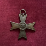 Nazi Germany, War Merit Cross, civil, late-war, marked number 77, scarce