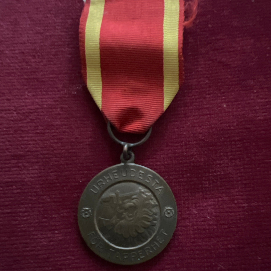 Finland, Bravery Medal, bronze, dated 1941