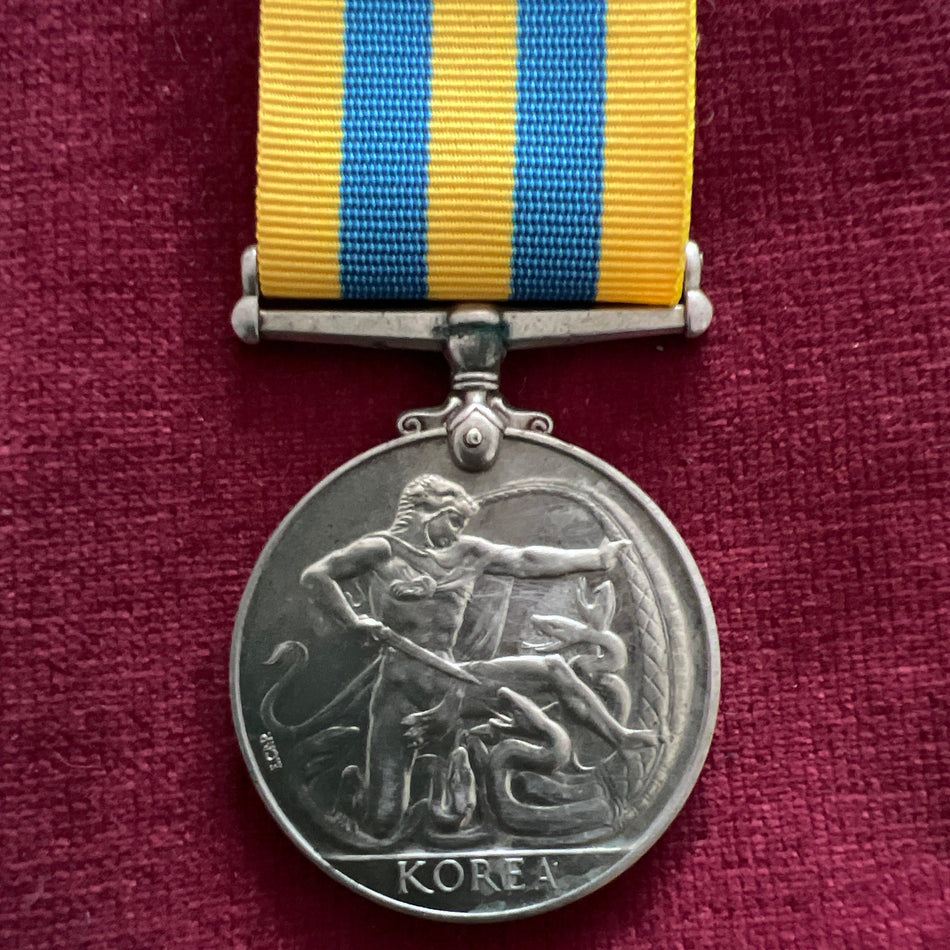 Korea Medal to 22604588 Gunner J.Wilson, Royal Artillery