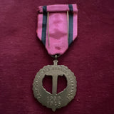 Chechoslovakia, War Medal for Service Abroad, 1939-45