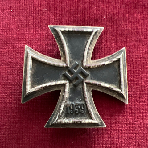 Nazi Germany, Iron Cross, 1st class, marked number L/50, a good example, scarce