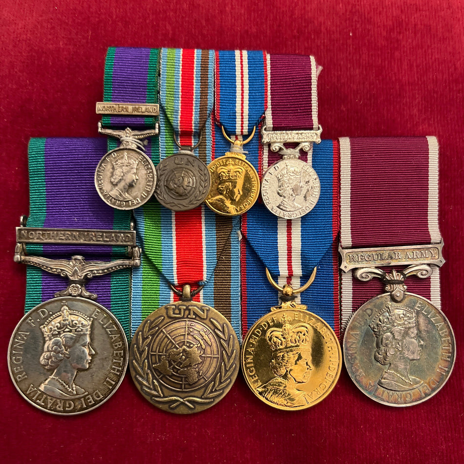 Group of 4 to 24623348 Sergeant G. W. David, Royal Army Ordnance Corps, later Royal Logistics Corps 
