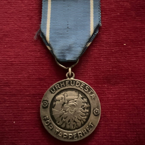 Finland, Bravery Medal, dated 1941, silver