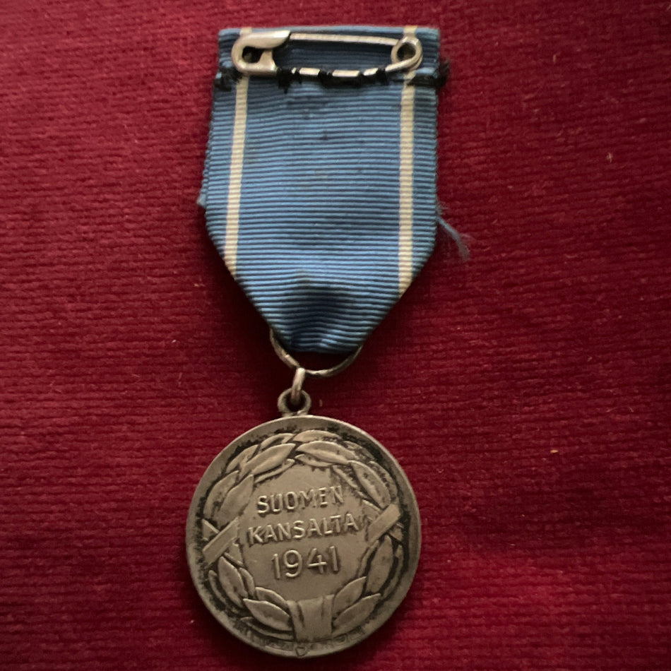 Finland, Bravery Medal, dated 1941, silver