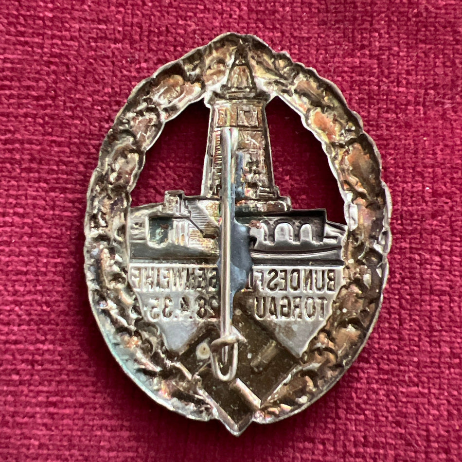 Nazi Germany, rally badge dated 28/4/1935